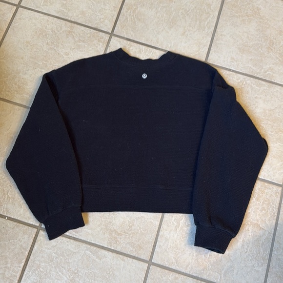 lululemon athletica Black Crew Neck Sweater - Picture 3 of 4